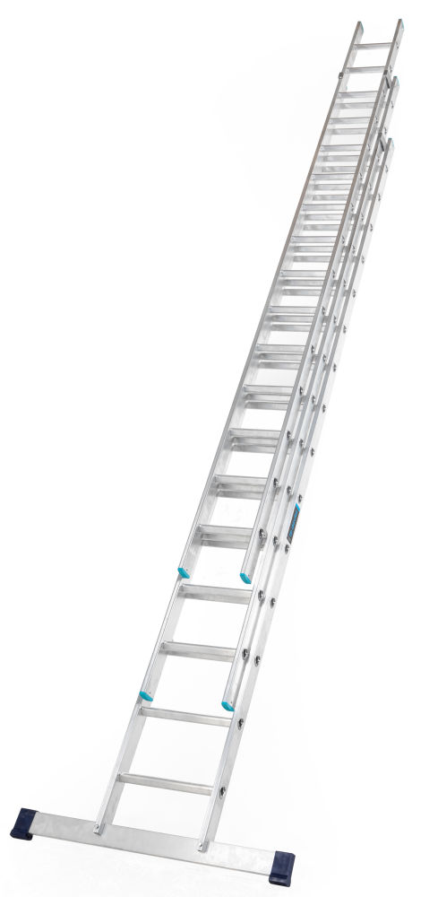 Taskmaster 4.0m 3 Section EN131 Pro Aluminium Ladder