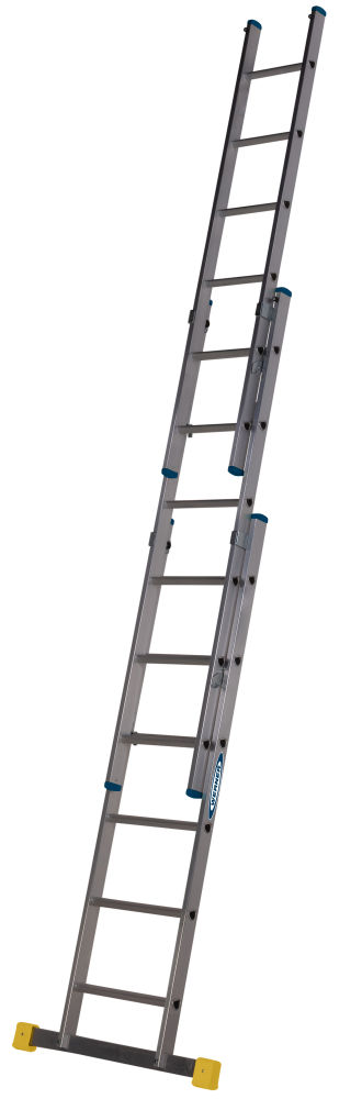 Werner 1.86m 3 Section EN131 Professional Extension Ladder
