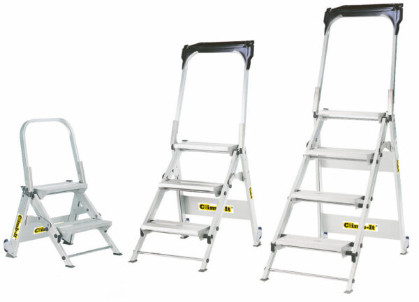 Climb-It Easy Slope Aluminium Folding Leader Steps