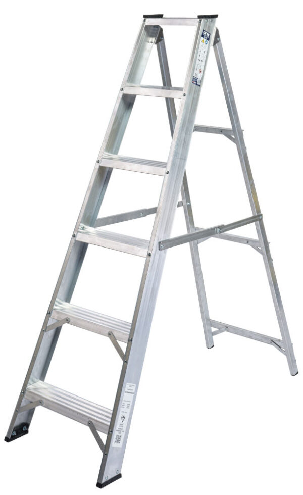 Lyte Magnastep 6 Tread Aluminium Swingback Step