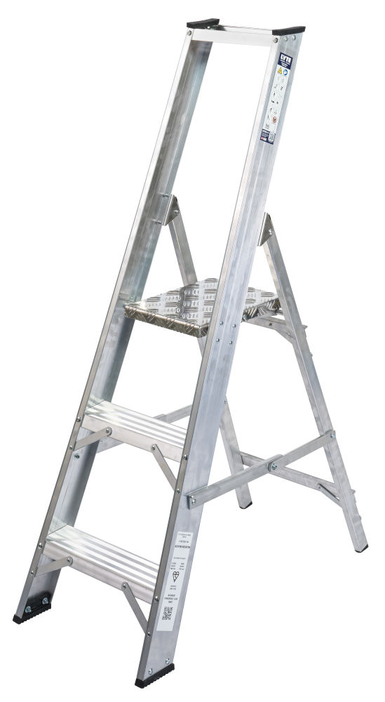 Lyte Magnastep 3 Tread Aluminium Platform Step Ladder