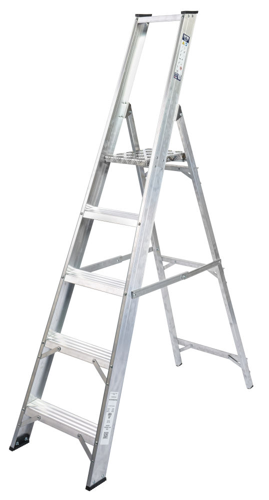 Lyte Magnastep 5 Tread Aluminium Platform Step Ladder