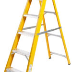 Lyte Magnastep 6 Tread Glassfibre Swingback Step Ladder