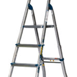 Werner 4 Tread AdjustaStep Pro Aluminium Platform Step