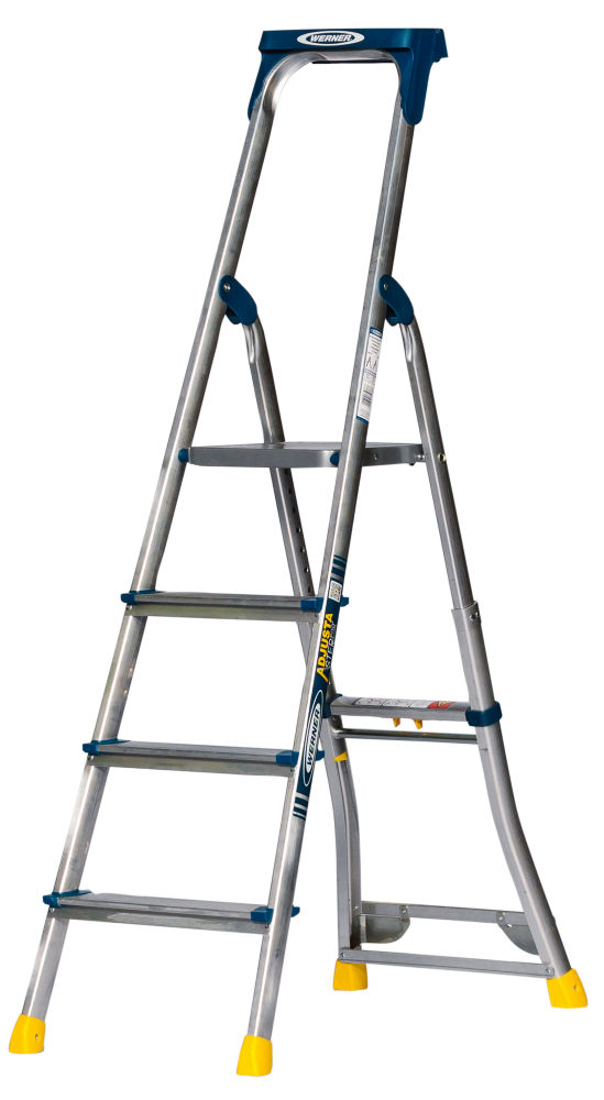 Werner 4 Tread AdjustaStep Pro Aluminium Platform Step
