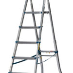 Werner 6 Tread AdjustaStep Pro Aluminium Platform Step