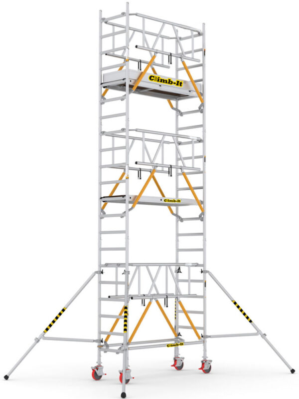 Climb-It Ultra AGR Aluminium Tower - 5.0m Platform Height