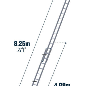Werner 4.89m Double Section Roof Ladder