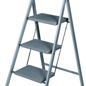 Werner 3 Tread Grey Handy Step Stool