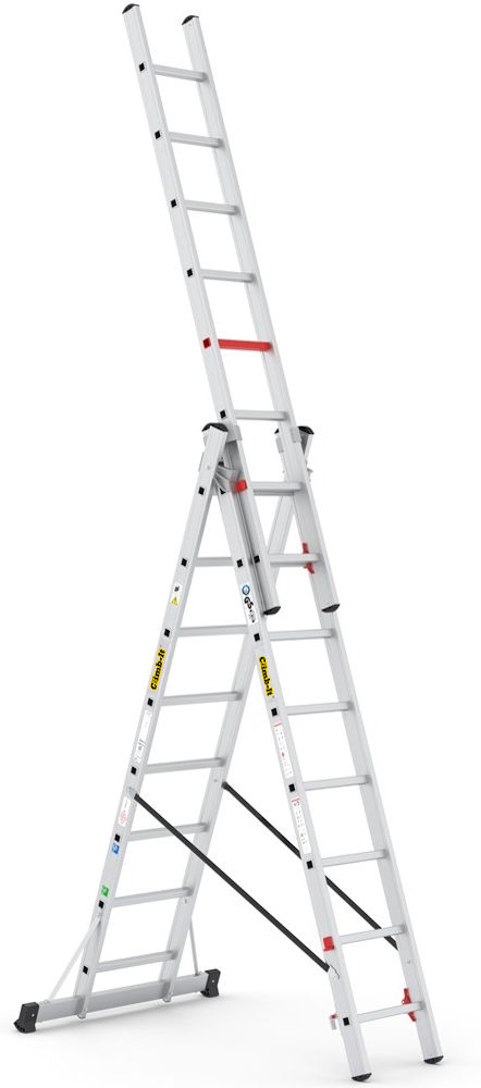 Climb-It EN131 Professional Combi Stepladders
