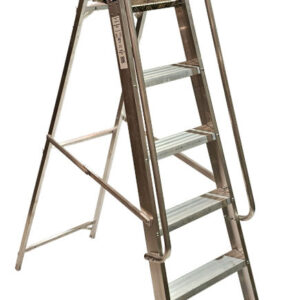 Lyte Magnastep Aluminium Platform Step Ladders with Handrails