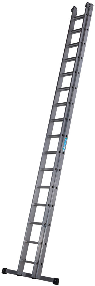 Zarges Everest 4.69m 2-Section Square Rung Extension Ladder