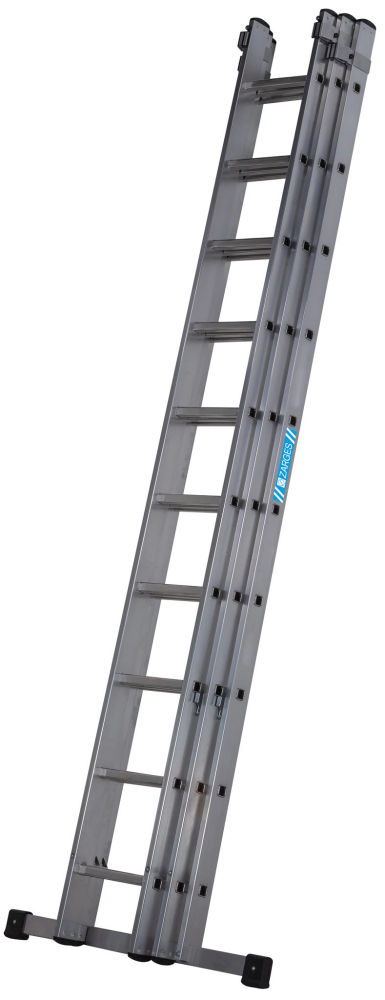 Zarges Everest 3-Section Square Rung Extension Ladders