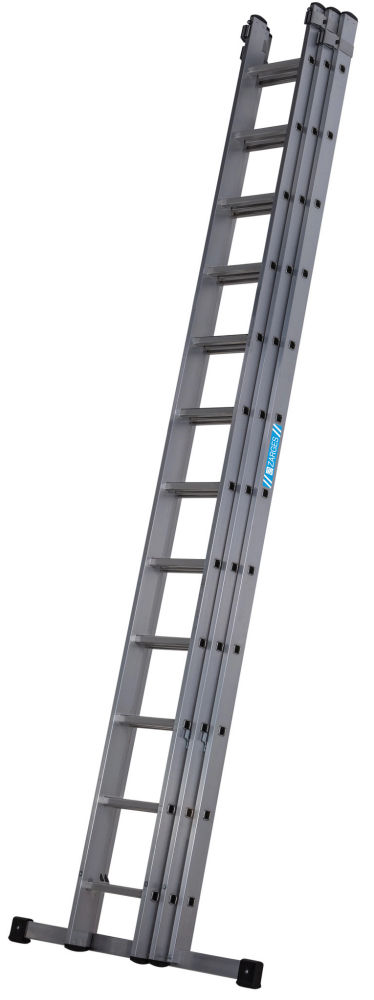 Zarges Everest 3.57m 3-Section Square Rung Extension Ladder