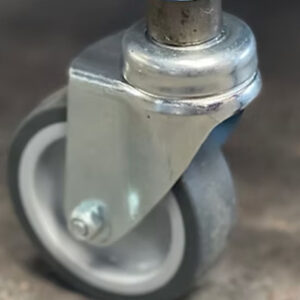 Klime-Ezee Set of Small Swivel Castors - 75mm w/o Assembles