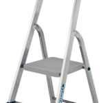 Werner 2 Tread High Handrail Aluminium Platform Step
