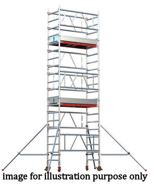 MI TOWER+ Two Man Scaffold Tower 5m Working Height