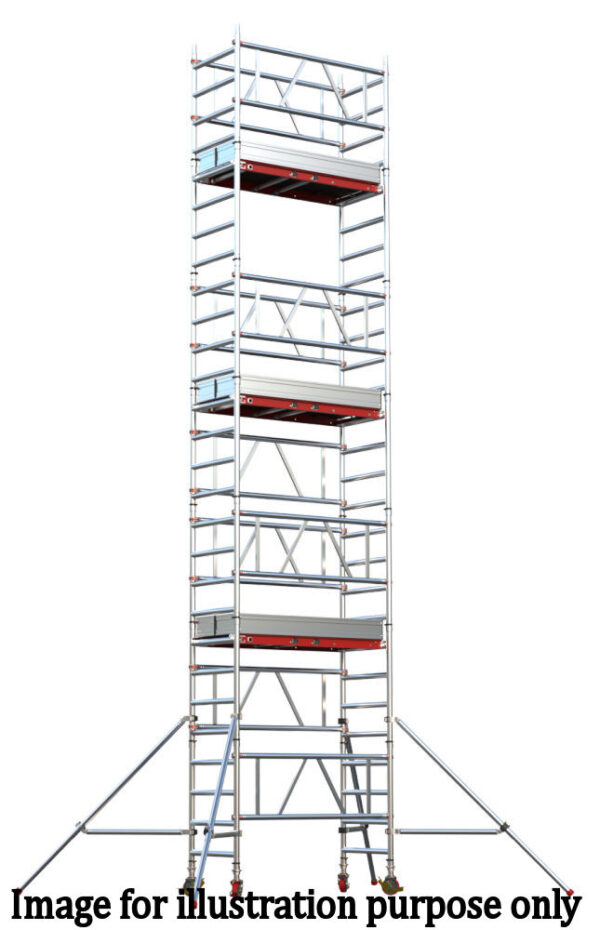 MI TOWER+ Two Man Scaffold Tower 8m Working Height