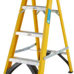 Zarges 4 Tread GRP Swingback Stepladder EN131 Professional