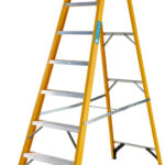 Zarges 10 Tread GRP Swingback Stepladder EN131 Professional