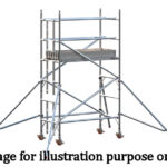 EIGER 500 3T 1.8m Single Width Scaffold Tower - 2.7m Platform Height