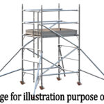 EIGER 500 3T 1.8m Double Width Scaffold Tower - 1.2m Platform Height