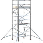 EIGER 500 3T 1.8m Double Width Scaffold Tower - 4.7m Platform Height