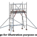 EIGER 500 AGR 1.8m Single Width Scaffold Tower - 2.2m Platform Height