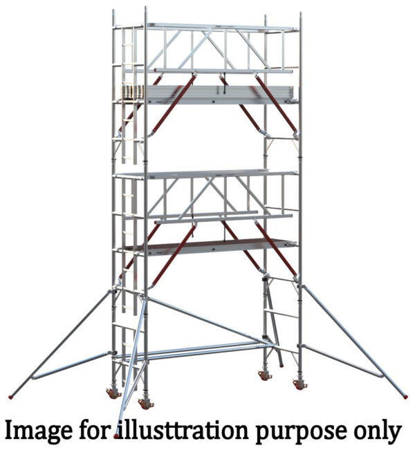 EIGER 500 AGR 2.5m Single Width Scaffold Towers