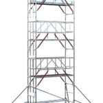 EIGER 500 AGR 2.5m Single Width Scaffold Tower - 12.2m Platform Height