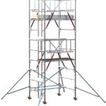 EIGER 500 AGR 1.8m Double Width Scaffold Tower - 3.7m Platform Height