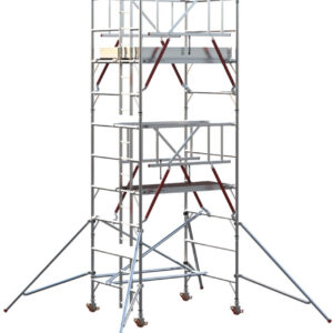 EIGER 500 AGR 1.8m Double Width Scaffold Tower - 3.7m Platform Height