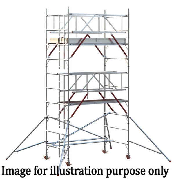 EIGER 500 AGR 2.5m Double Width Scaffold Towers