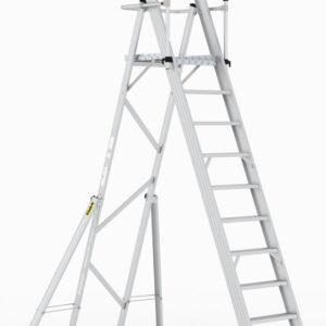 Climb-It 12 Tread Large Platform Folding Step with Safety Gates