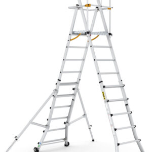 Climb-It Folding Telescopic Large Platform Step
