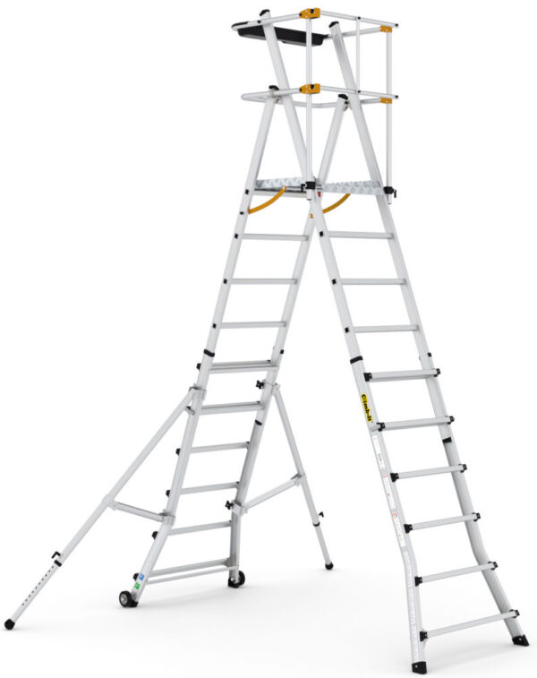 Climb-It Folding Telescopic Large Platform Step