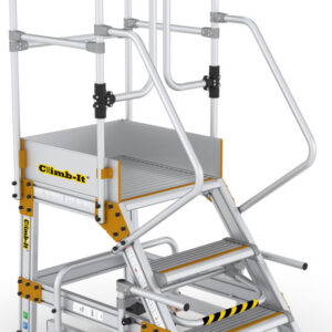 Climb-It 3 Tread Safety Step with Safety Lock